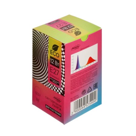 LED Luazon, A60, E27, 12 W, IP44, 220 V, 270 °.-2