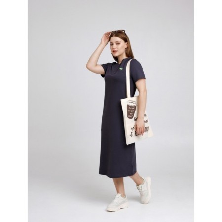 Women's dress "Fish", size 48, gray color-9