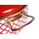 Pan with a lid Oursson, red color, 6 liters