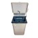 Washbuilder "Dacha", with EVN, 1200 W, Metal tank, Stainless. Moika, crane metal, 20 l, white