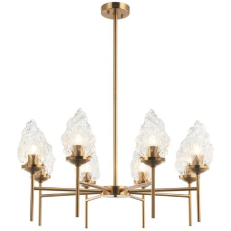 STILFORT 2152/05/08P Cream, 8x40W, E27, 750x750x560-960 mm, bronze color