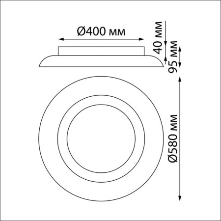 Lumina Lumber Dimmone IP20 LED 3000K 48W, with PDU-3