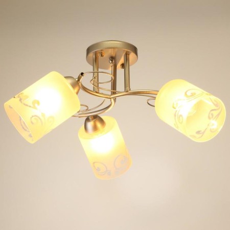 Chandelier 1082/3SL 40W E27 silver 48x48x24 cm Bayerlux-1