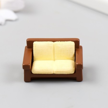 Decor for the creativity of Polystone "Sofa" 4x2.5 cm
