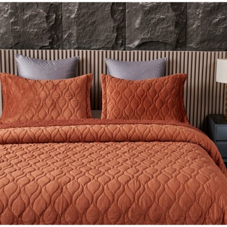 Sofi de Marko “Nobilis” bedspread, size 240x260 cm, copper color-5