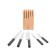 A set of kitchen knives on the stand Brabantia Profile New, 6 items