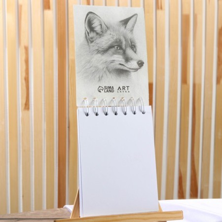 Sketchbook A6, 60 sheets of 190 g/m2 "Fox"-1