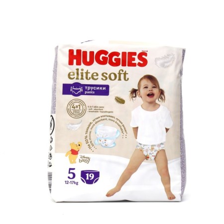 Huggies Elite Soft 5 (12-17kg), 19 pcs.