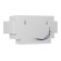 Sconces "Kauri" 1he27 12W white 25x13.5x10.5 cm