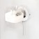 Sconces Citilux "Virta" CL140310, 12x12 cm, 1x60W, E14, white color