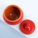 A hot pot with a Vyatka lid 0.7l, red