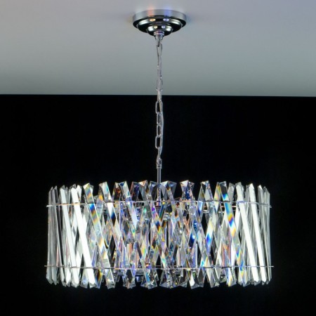 Suspendor Lamp Citilux "Ingvar" CL334281, 60x60x45 cm, 8x60W, E14, Gray Color-17