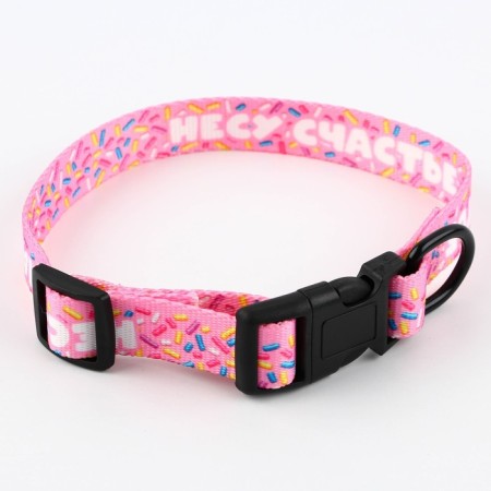 Collar “I am happy”, fastener - fastx, 2 cm 25-40 cm-4