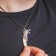 Unisex pendant "Fang Wolf", Mix color, 45 cm