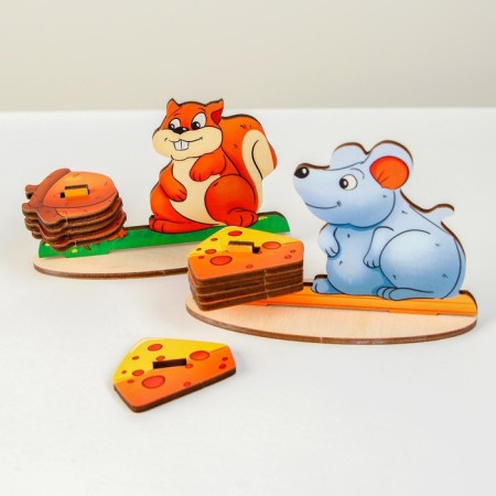 Sorter "File me", 10 animal figures
