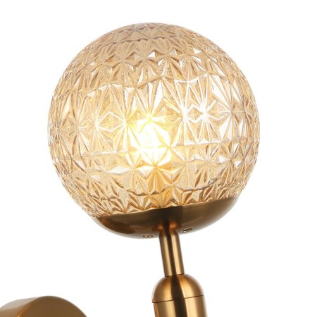 Wall lamp Felis 1xe27 40W, size 13x19x34 cm, bronze color-1