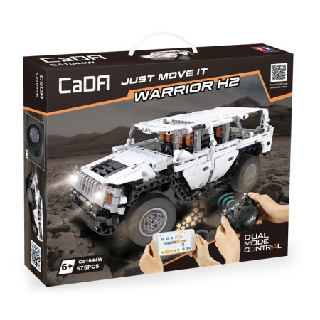 Radio -controlled designer "SUV", 575 parts, 2 control options-15