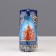 Candle - cylinder "with a temple, carved", 4.3x4.3x9.5 cm