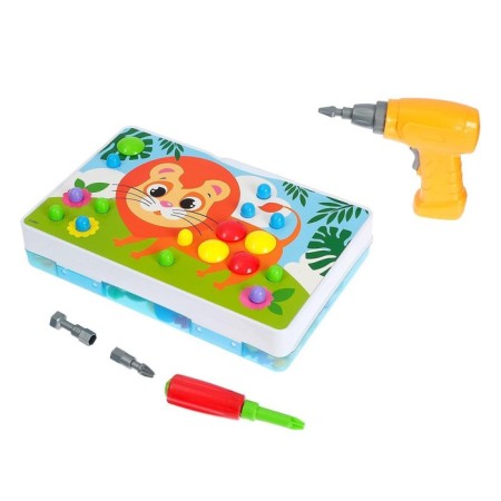 3D-brain with a screwdriver "Funny animals", in a suitcase-1