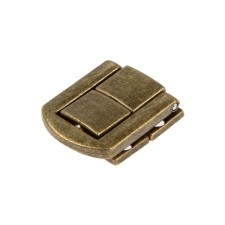 Castle Castle on a box zm01, 2.5x2 cm, bronze color