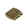 Castle Castle on a box zm01, 2.5x2 cm, bronze color