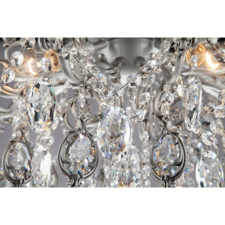 Wonderful 5x40W E14, silver 49x49x33 cm-2