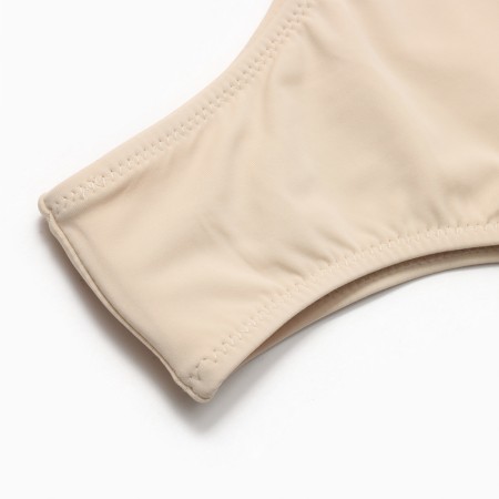 Female separate mimwan minku with top, milk color, size 46-5