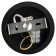 Lamp wall-flowing spot OL36 BK MR16 GU10 IP20, black color