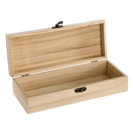 Casket wood under the painting "rectangular with hook" 24x9.5x6 cm-4