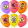 Latex ball 12 ’’ "animatronics", pastel, 1-sided, set 25 pcs., Mix