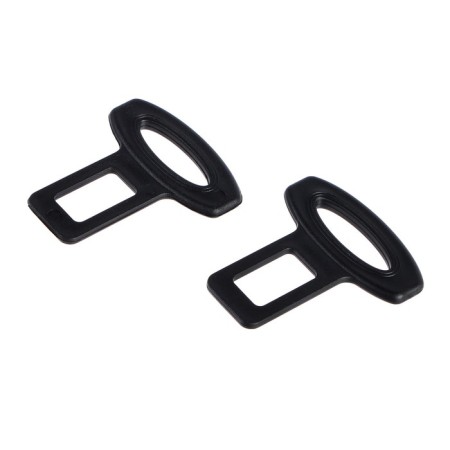 Torso seat belt, plastic, black, set 2 pcs