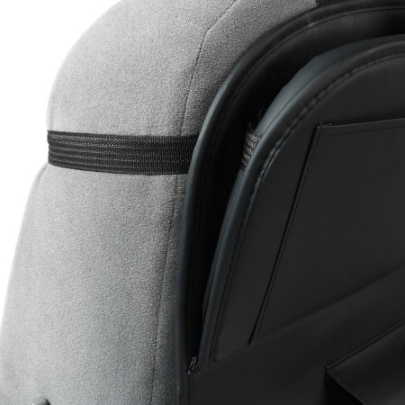 Organizer on the back of the seat 62 × 44 cm, leather, black-3