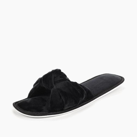 Slippers # 6 women, size 36.5, black color