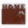 The keywood is wall -mounted with a shelf with a shelf and a “Home” pocket, 17 x 14.5 cm.