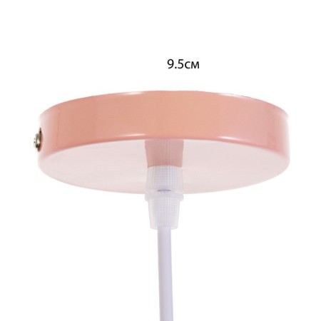 Lamp "Mickey" E27 40W pink white 23x23x19-119cm Bayerlux-6
