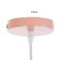 Lamp "Mickey" E27 40W pink white 23x23x19-119cm Bayerlux