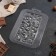 Form for chocolate and sweets Plastic "Tiles broken crystal", the color is transparent
