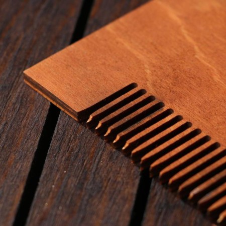 Combing beard “bearded and dangerous”, 12 x 9 cm-3