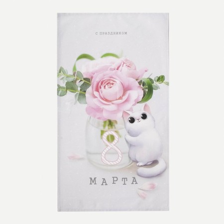 Catcams "Kitty" 40x73 cm, 100% cotton, sarzha 190 g/m2-1