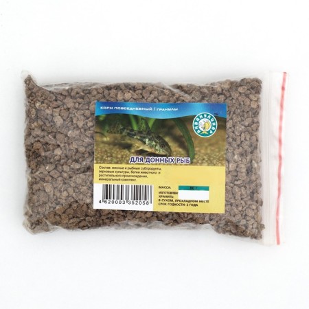 Everyday food for bottom fish "Aquaculinar", 80 g