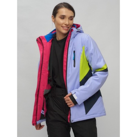 Ski costume is female, size 50, purple color-9