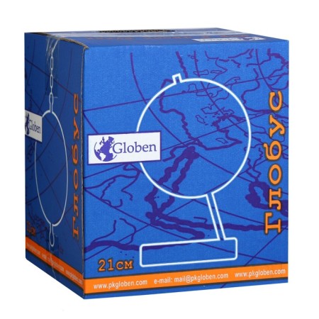 Globe Physico-Political embossed "Classic Euro", diameter 210 mm, with backlighting from batteries-4