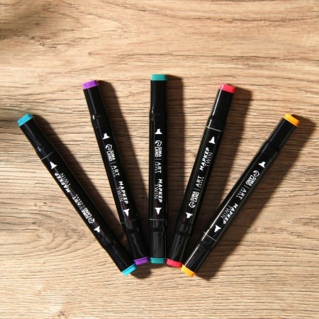 MARKERS for sketching 2 third-party, 36 colors Main Colors, warm-4