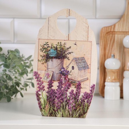 Souvenberry board "Blooming lavender" 18x30 cm-1