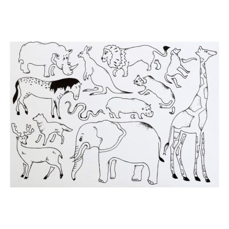 Stencil Koh-I-Noor 9820/01, "Safari"-4