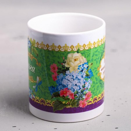 Olga sublimation mug 320 ml, with application-1