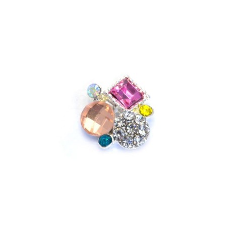 Metal fittings TNL "Stone Assorted", 2 pcs