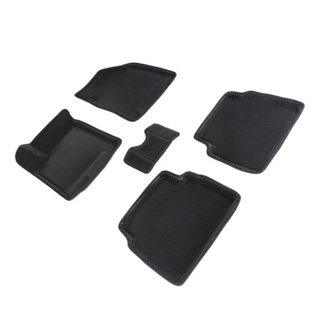 Коврики EVA 3D «Соты» в салон для Chevrolet Aveo 2003-2011