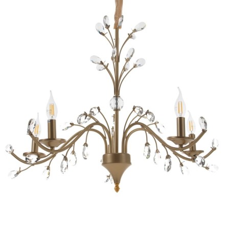 Riana chandelier 5he14 40W gold 55x55x45cm Bayerlux-1