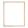 Frame for paintings (mirrors) 50 x 60 cm, profile 18 x 36 mm, liam, unpainted wood (suitable for decoration)
